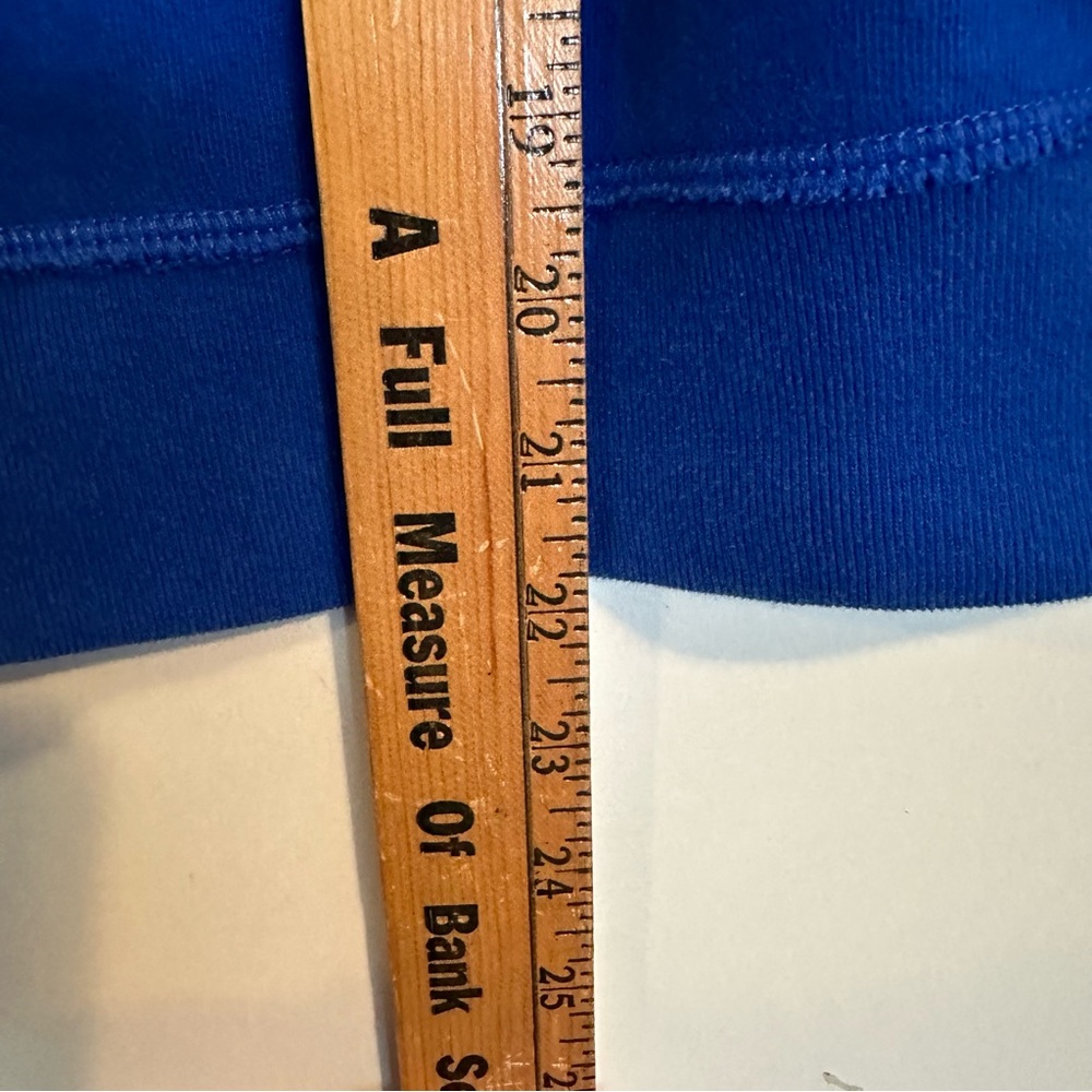 Abercrombie & Fitch Blue Sweatshirt with Red Logo - Picture 5 of 5